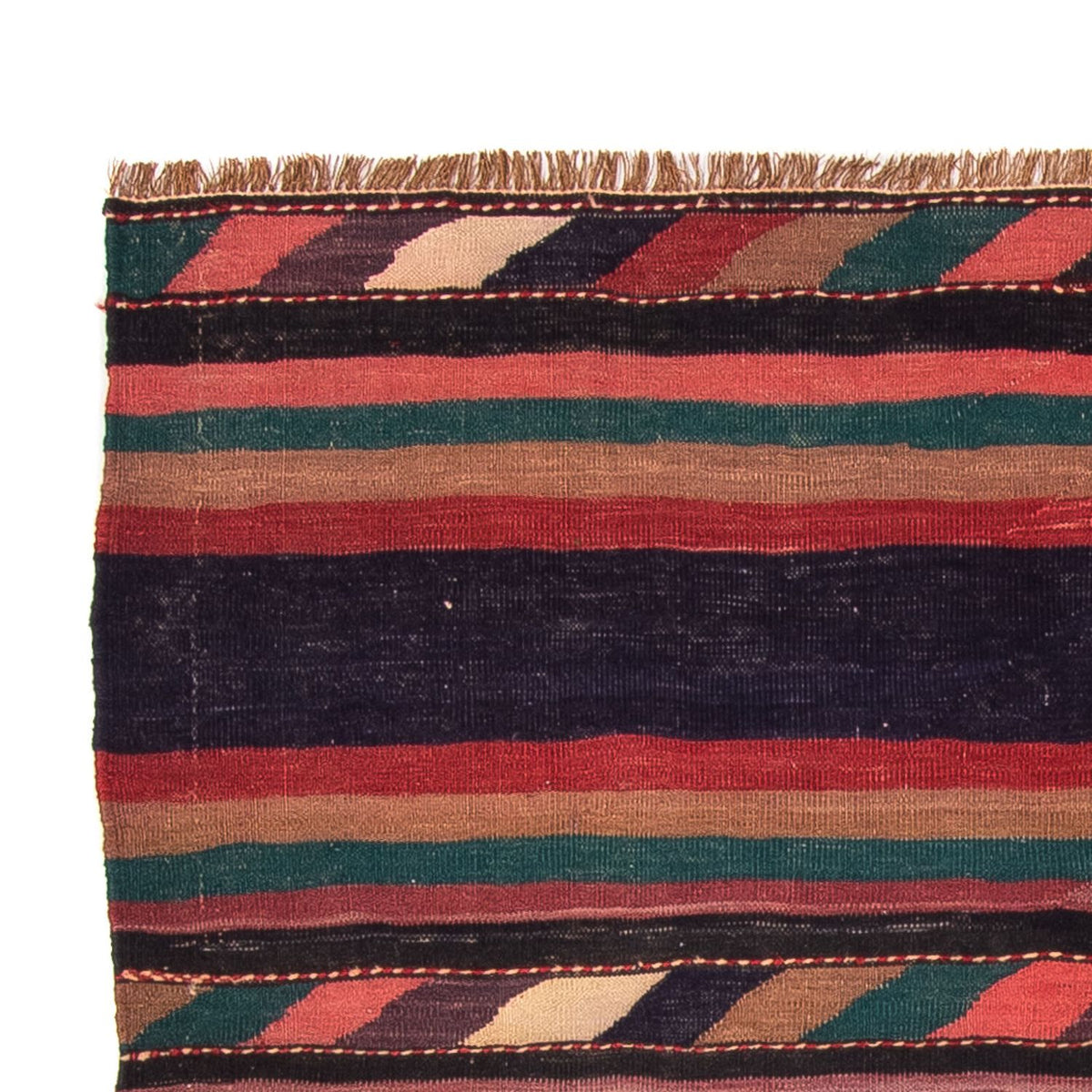 Kelim Teppich - Old 170 x 160 cm - mehrfarbig