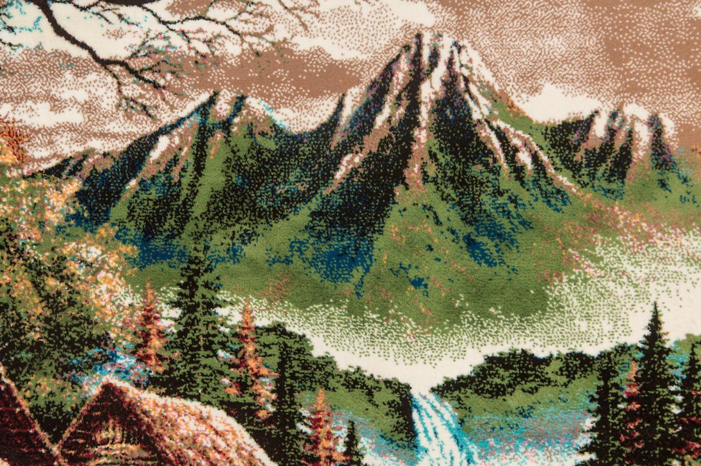 Bild-Teppich 112x63cm - Orientteppich