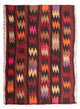 Kelim Teppich - Old 70 x 110 cm - mehrfarbig