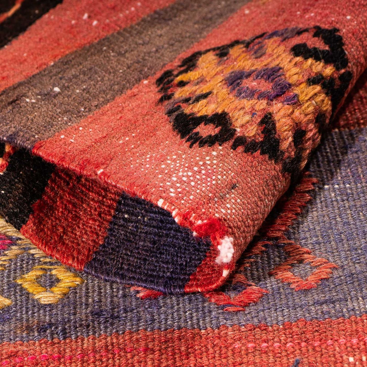 Kelim Teppich - Old 215 x 150 cm - mehrfarbig