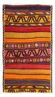 Kelim Teppich - Old 220 x 135 cm - mehrfarbig