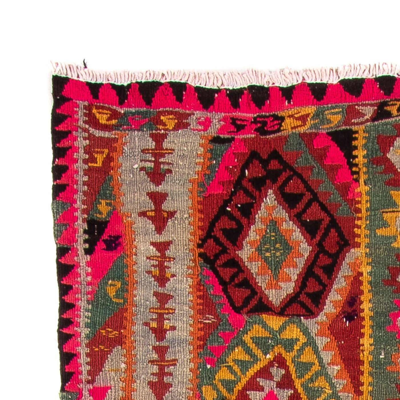 Kelim Teppich - Old 280 x 112 cm - mehrfarbig