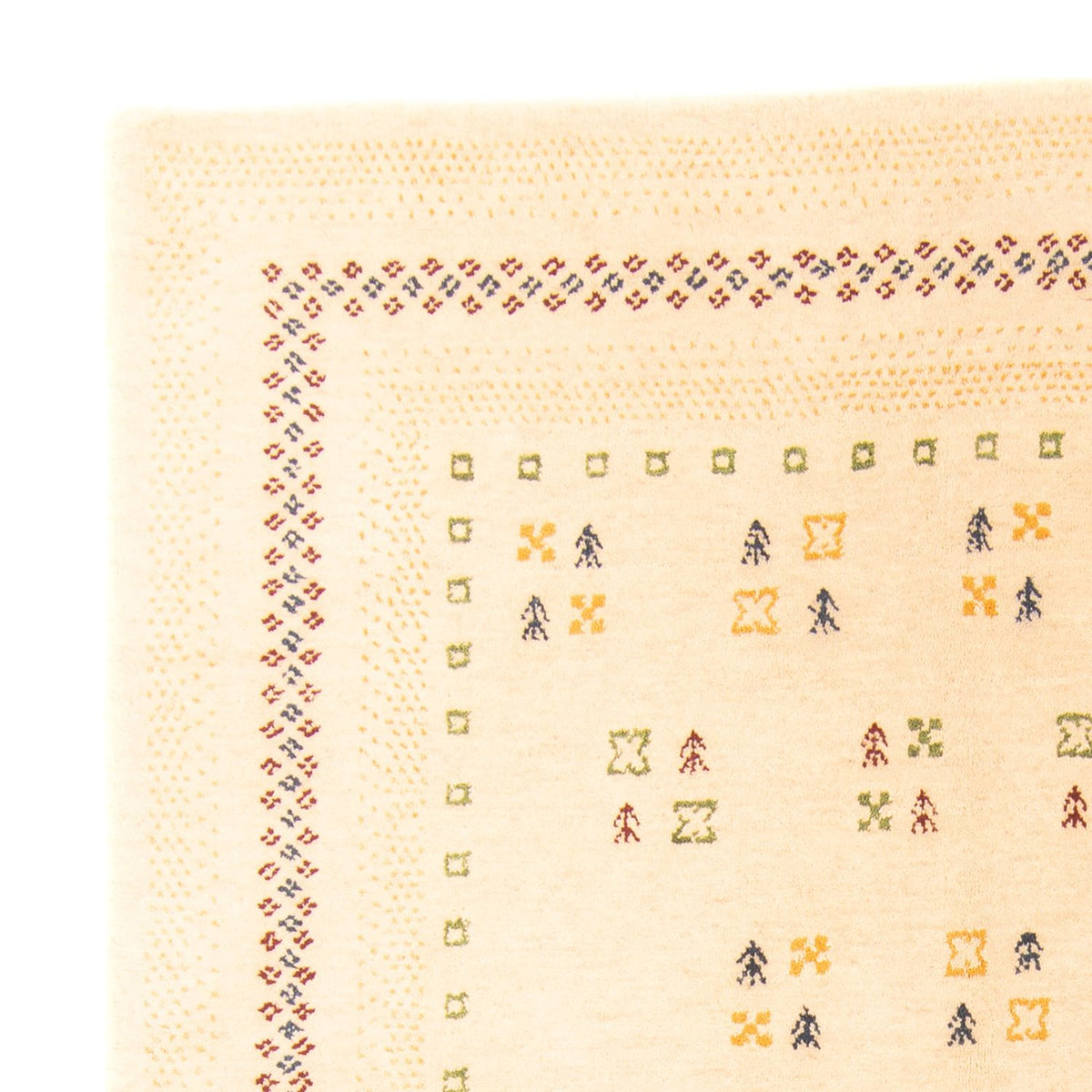 Gabbeh Teppich - Loribaft Softy 197 x 140 cm