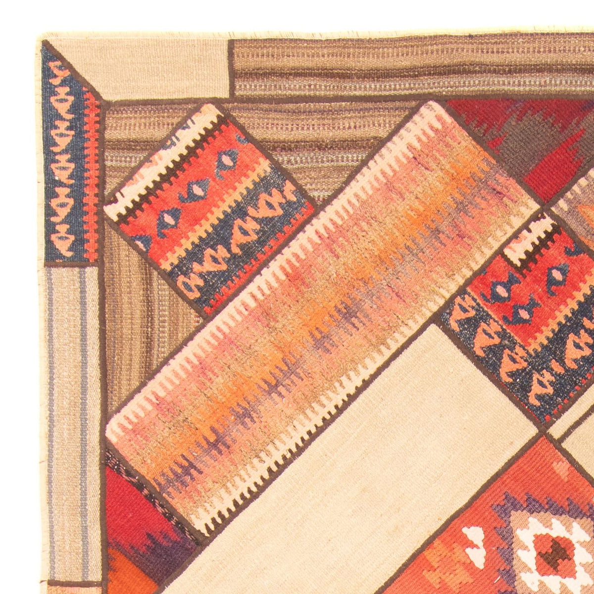 Patchwork Teppich 160x230cm - Orientteppich