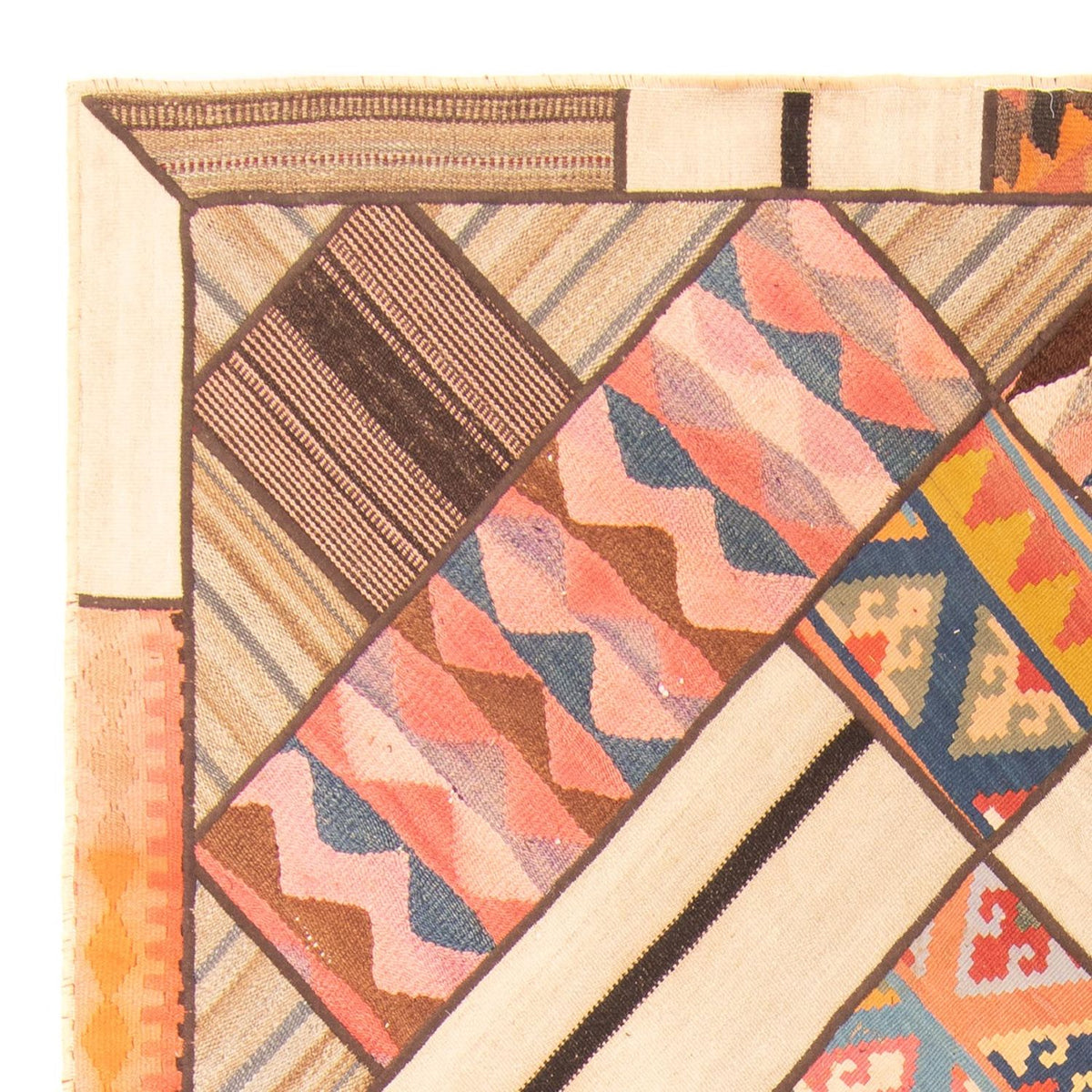 Patchwork Teppich 160x230cm - Orientteppich