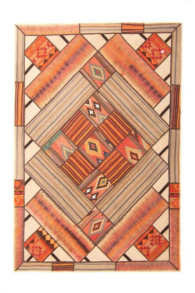 Patchwork Teppich 160x230cm - Orientteppich