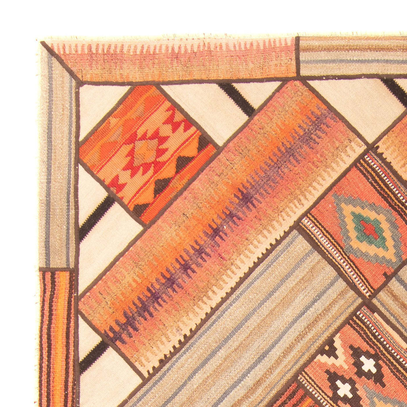 Patchwork Teppich 230x160cm - Orientteppich