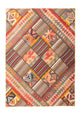 Patchwork Teppich 150 x 200 cm - mehrfarbig