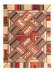 Patchwork Teppich 200 x 150 cm - mehrfarbig