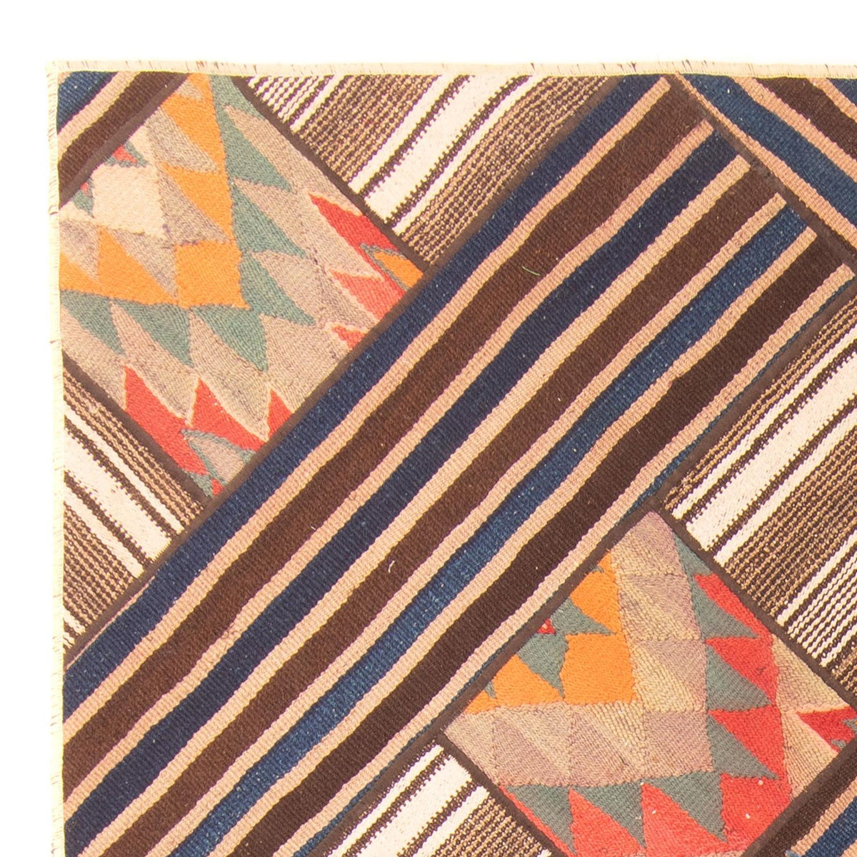 Patchwork Teppich 150 x 200 cm - mehrfarbig