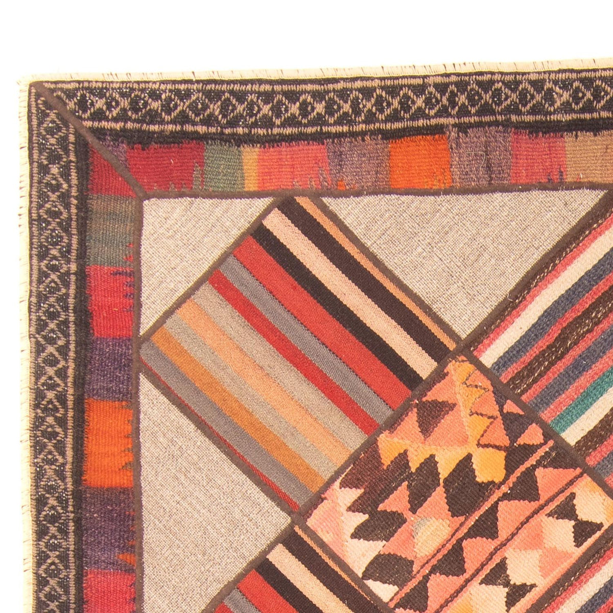Patchwork Teppich 150x200cm - Orientteppich
