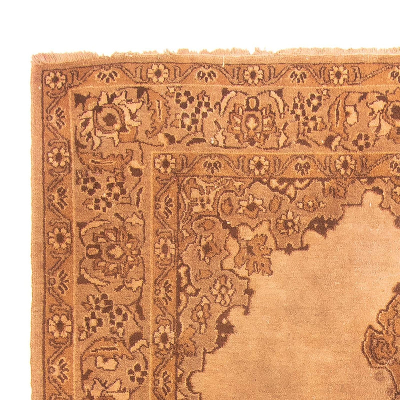 Orientteppich 213 x 150 cm - dunkelbeige