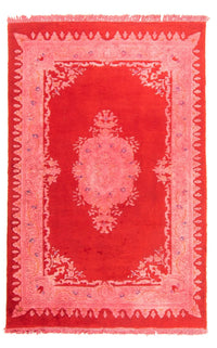 Orientteppich 204 x 136 cm - rot