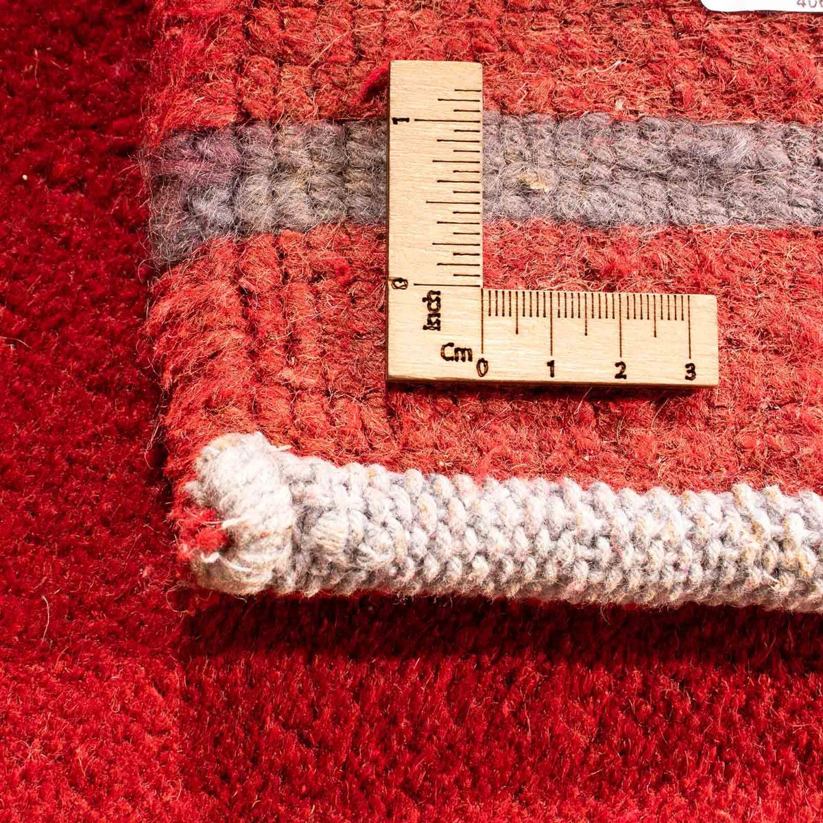 Nepal Teppich 228 x 162 cm - rot