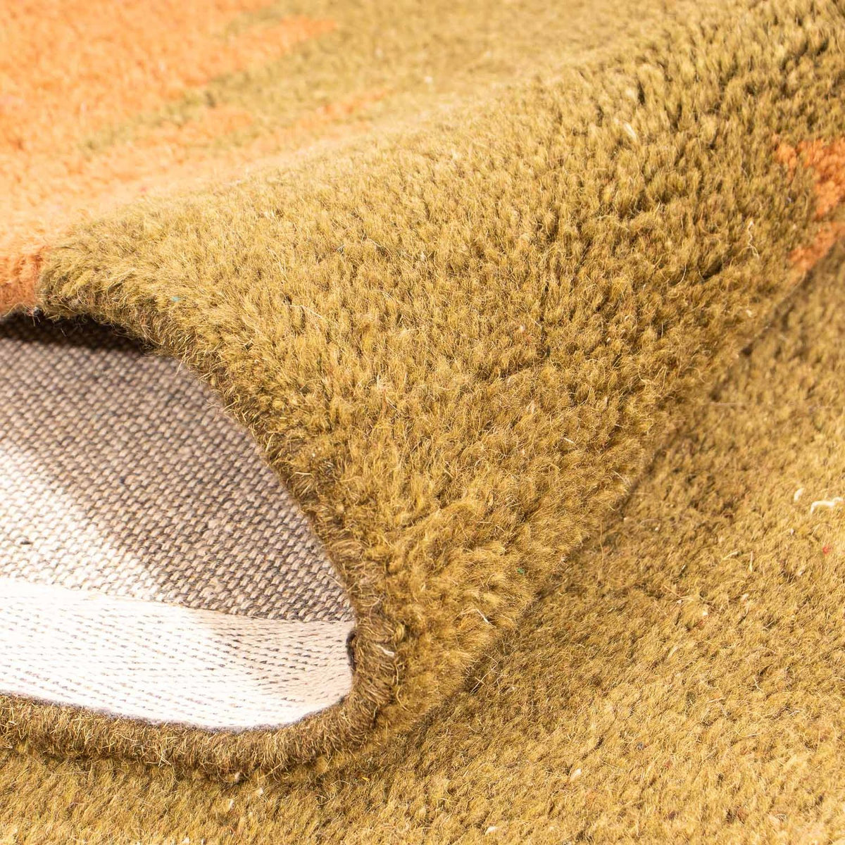 Wollteppich 234 x 148 cm Wohnzimmer Teppich