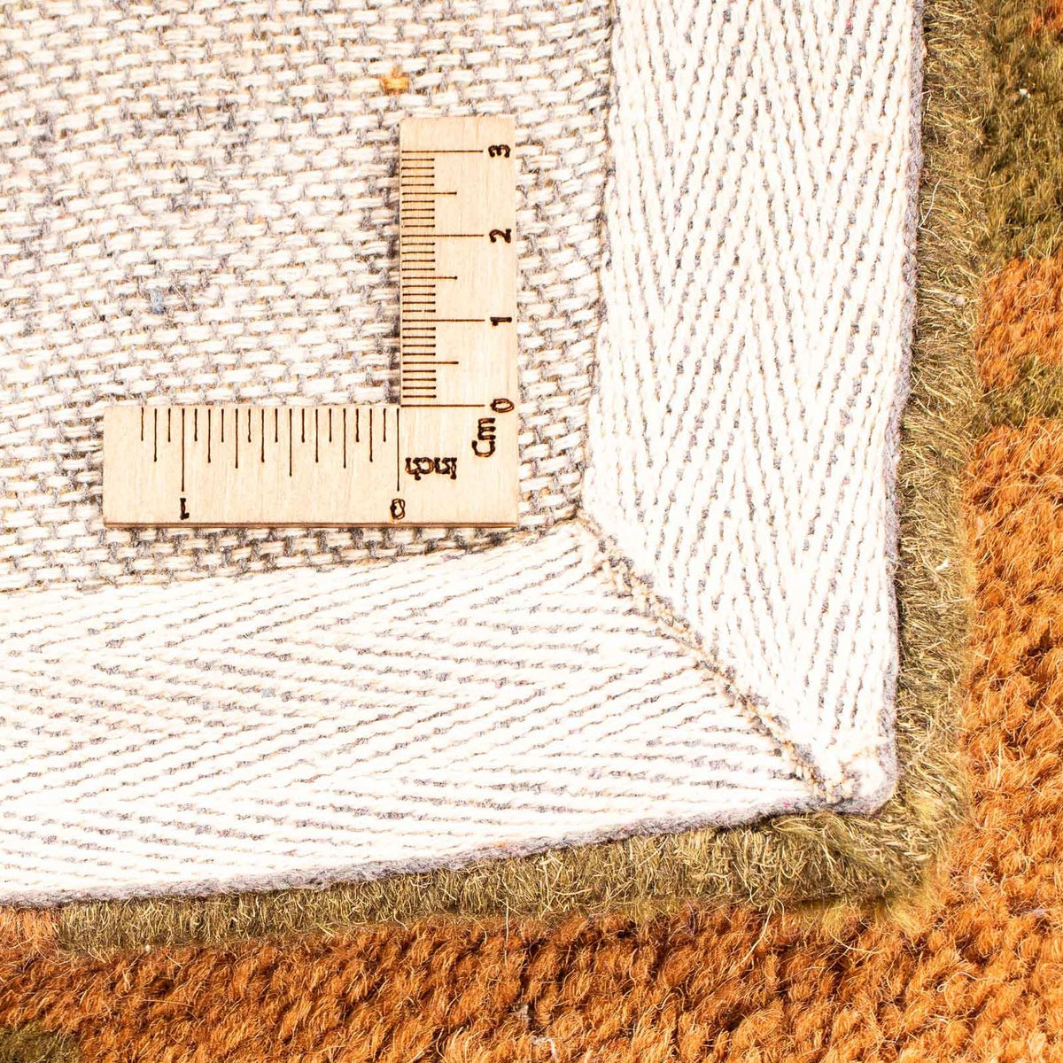 Wollteppich 234 x 148 cm Wohnzimmer Teppich