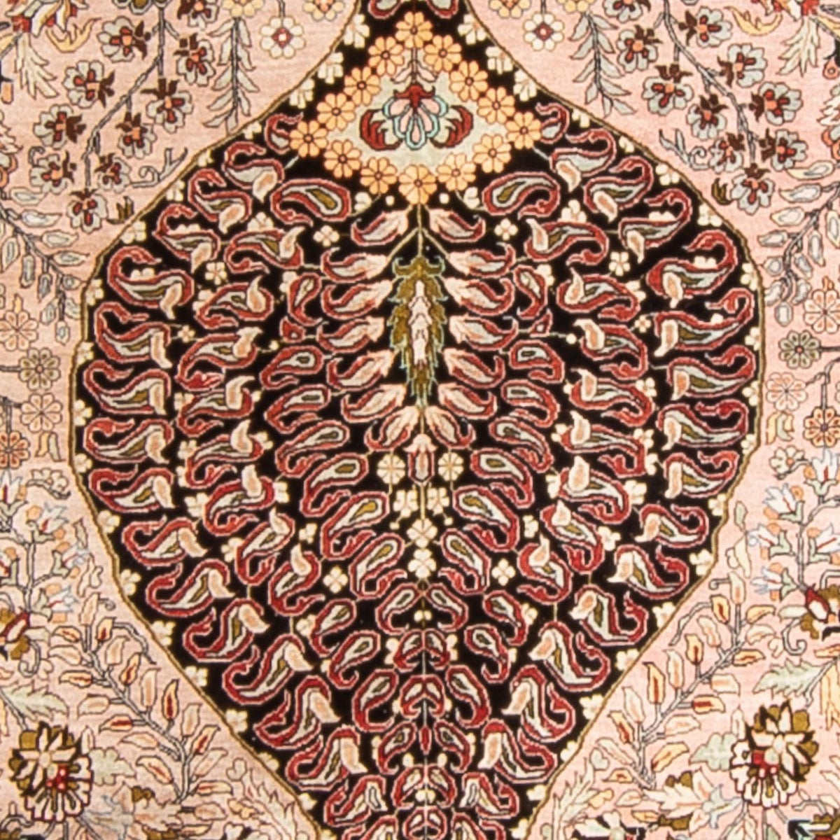 Seidenteppich - China Seide 200 x 104 cm Teppichläufer