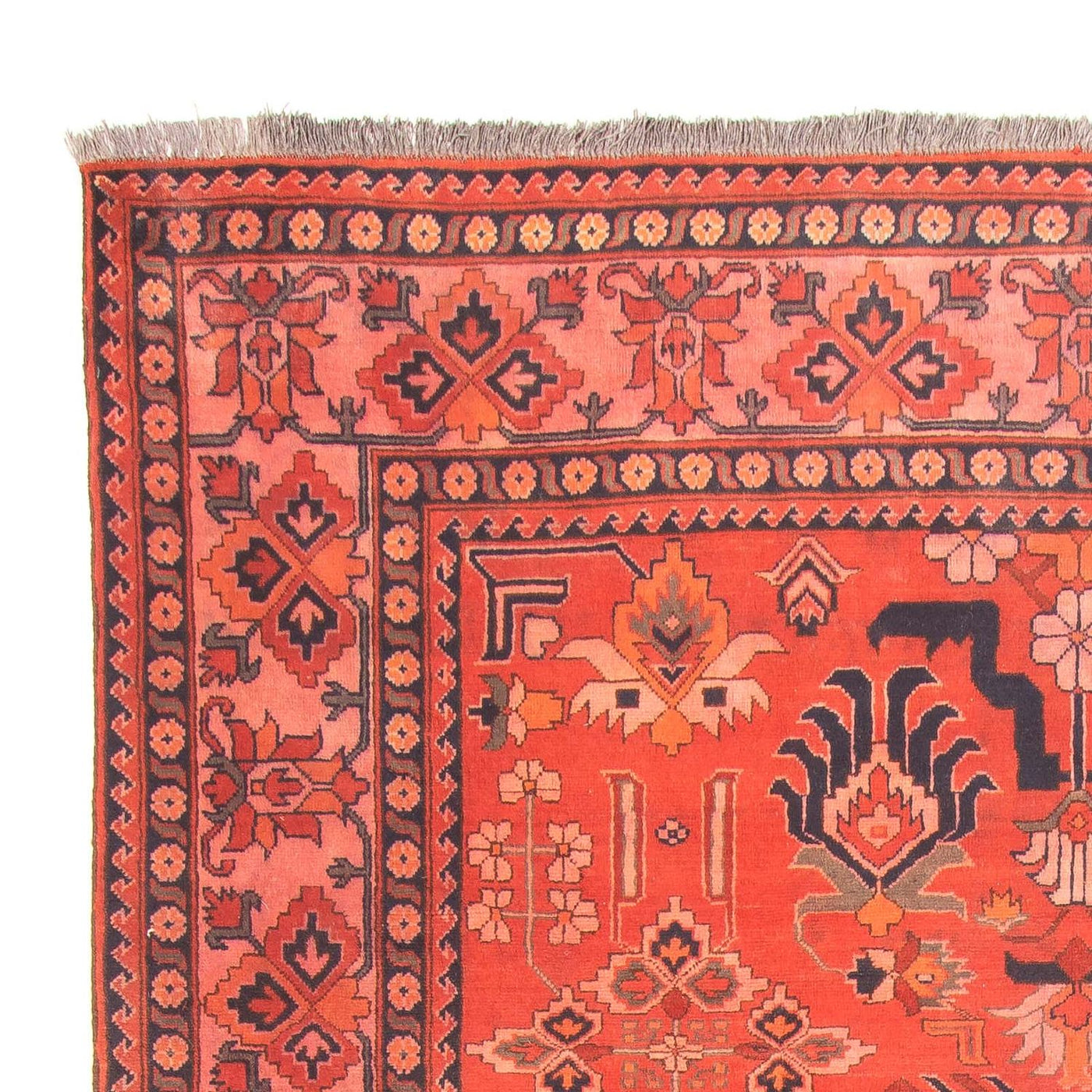 Orientteppich 280 x 200 cm - hellrot