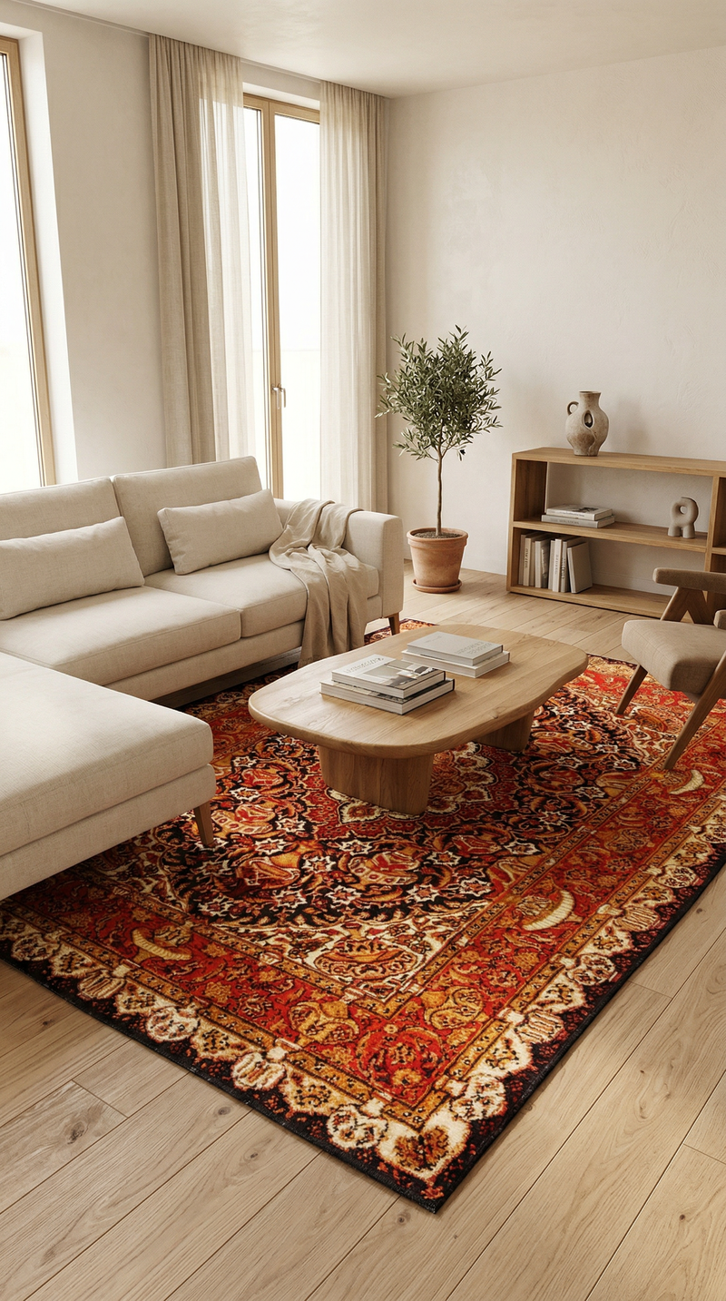 Kaschmar Teppich 300x202cm - Perserteppich