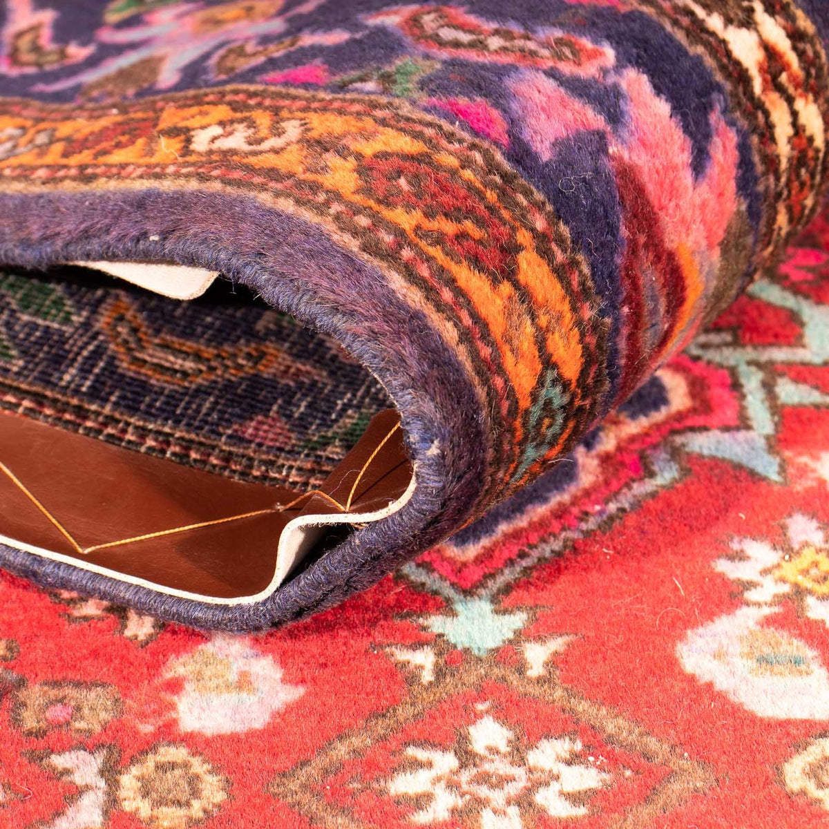 Orientteppich 222 x 128 cm - hellrot