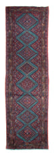 Orientteppich 281 x 89 cm - blau