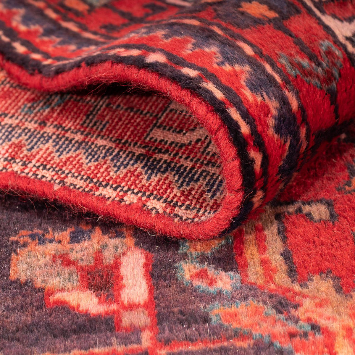 Orientteppich 174 x 112 cm - dunkelrot