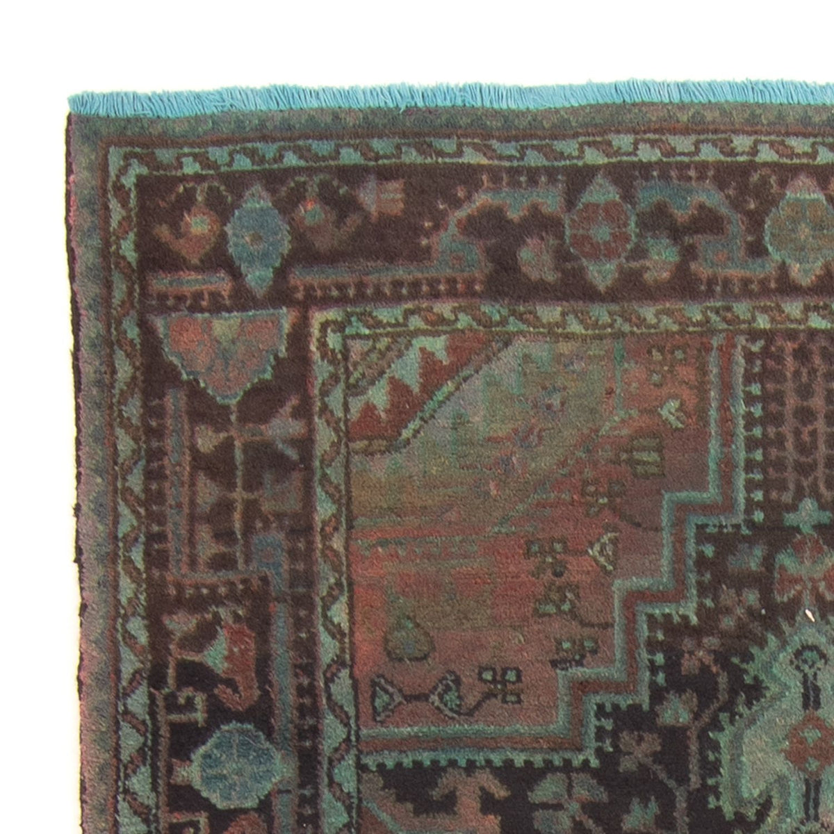 Orientteppich 174 x 120 cm - hellblau