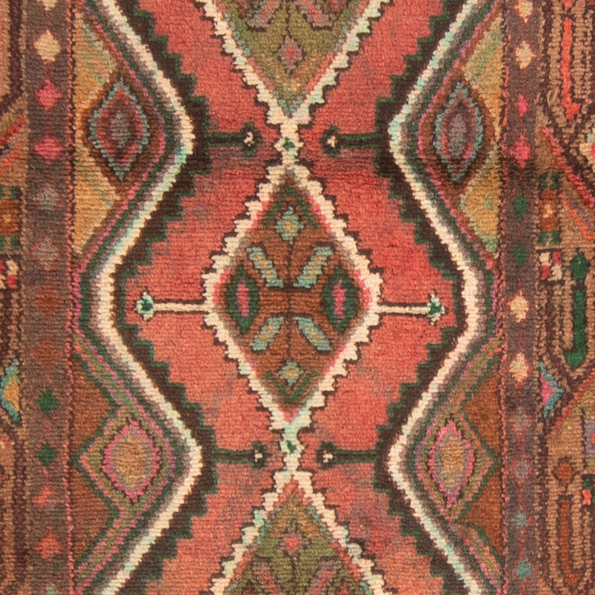 Perserteppich - Nomadic 293 x 83 cm - hellrot