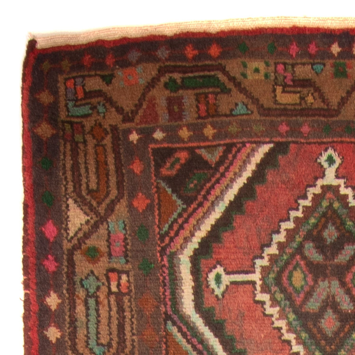 Perserteppich - Nomadic 293 x 83 cm - hellrot