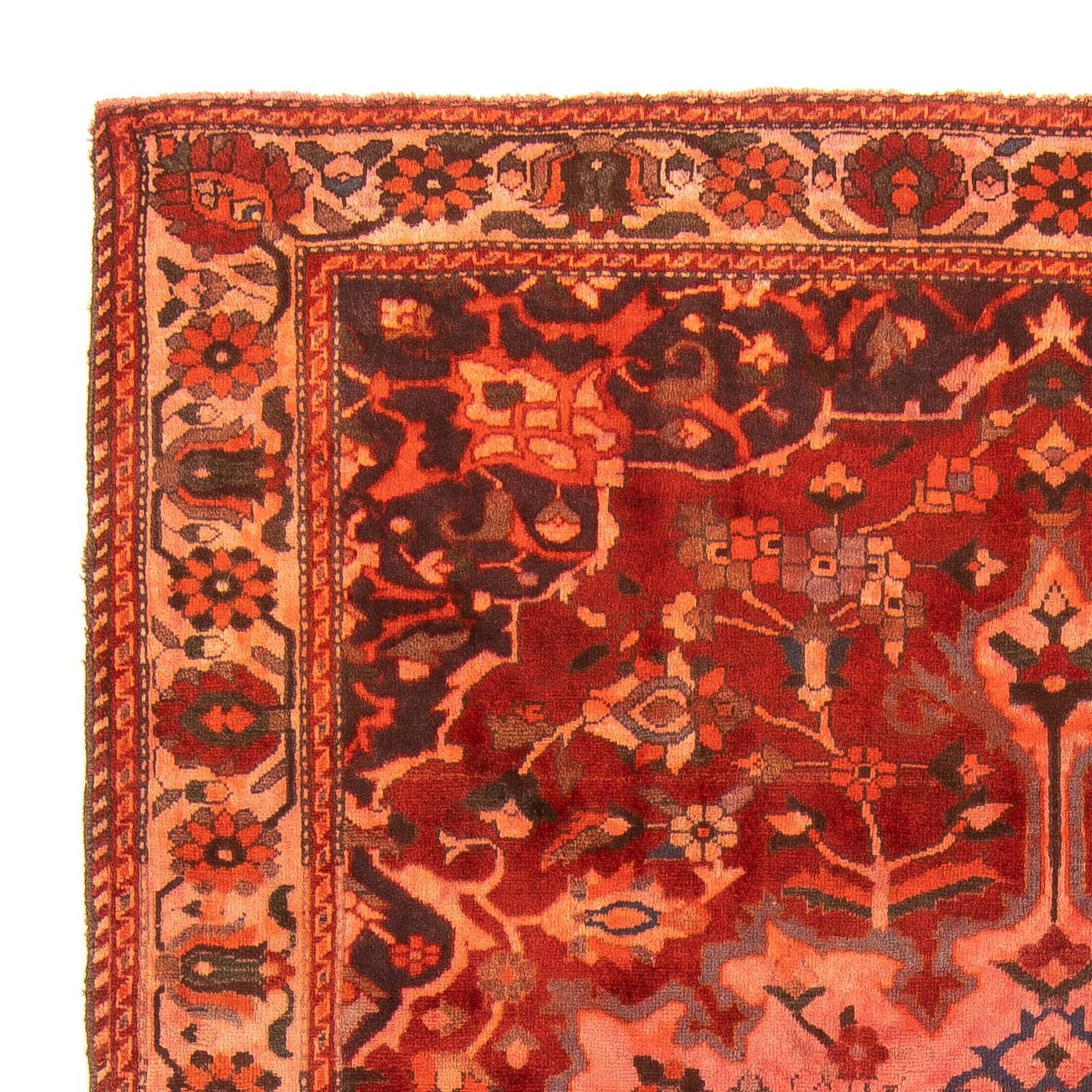 Orientteppich 210 x 162 cm - hellrot
