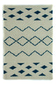Kelim Modern Teppich 95x62cm - Wollteppich