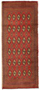 Turkaman Teppich 60x130cm - Orientteppich