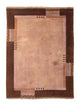 Nepal Teppich 193 x 142 cm - hellbraun