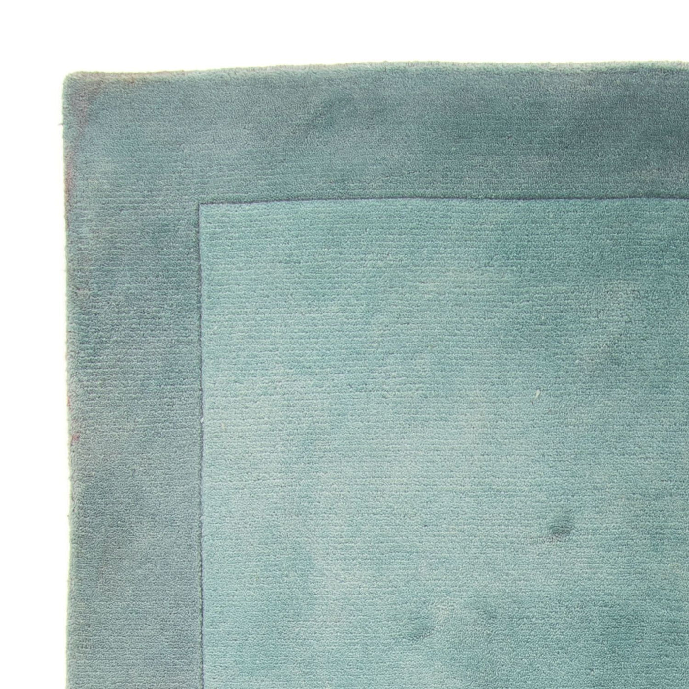 Nepal Teppich 225 x 160 cm - hellblau