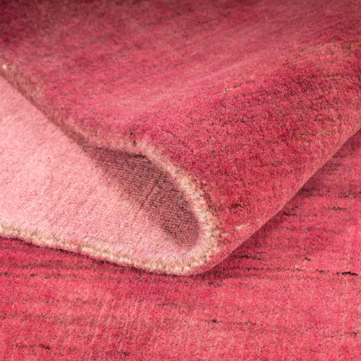 Wollteppich 225 x 172 cm Wohnzimmer Teppich