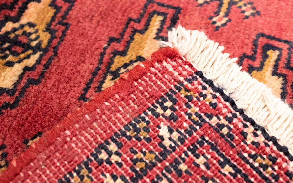 Turkaman Teppich 130 x 60 cm - rot