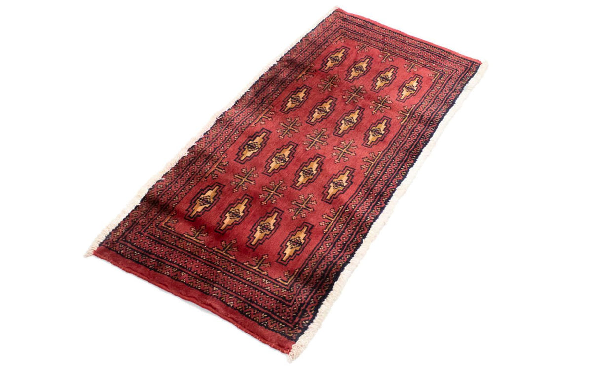 Turkaman Teppich 130 x 60 cm - rot