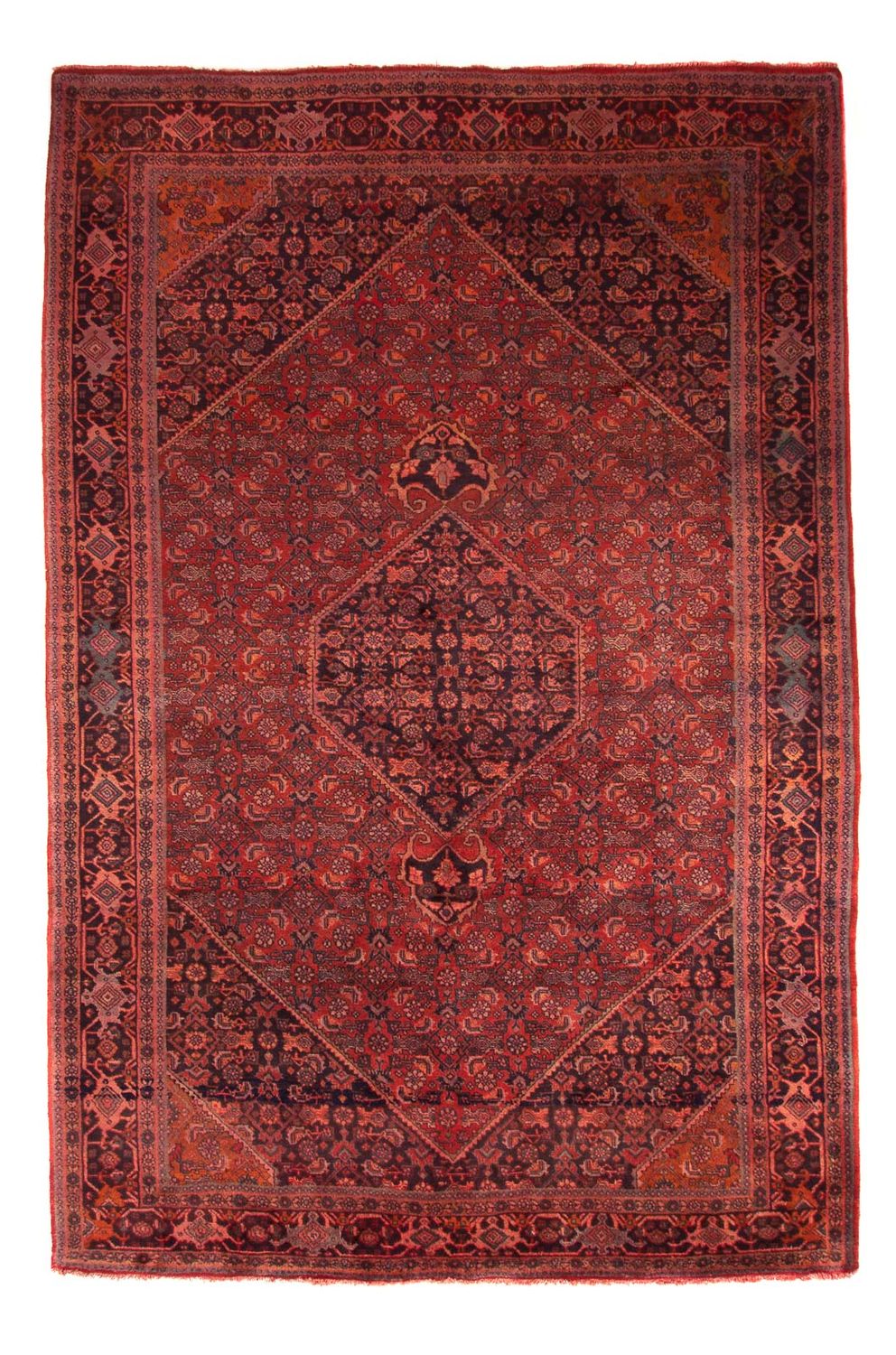 Orientteppich 327 x 220 cm - dunkelrot