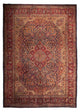 Orientteppich 383 x 295 cm - dunkelrot