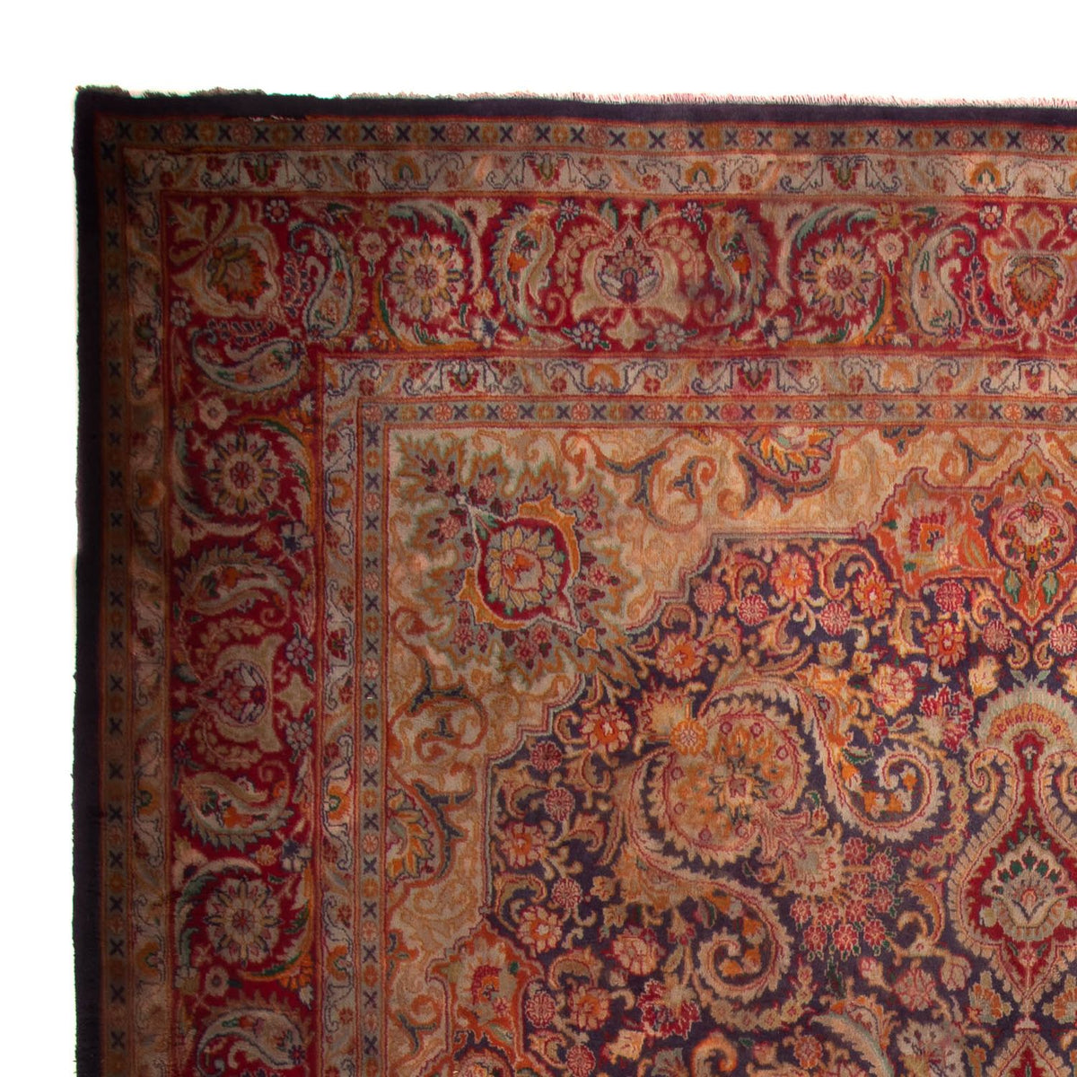 Orientteppich 383 x 295 cm - dunkelrot