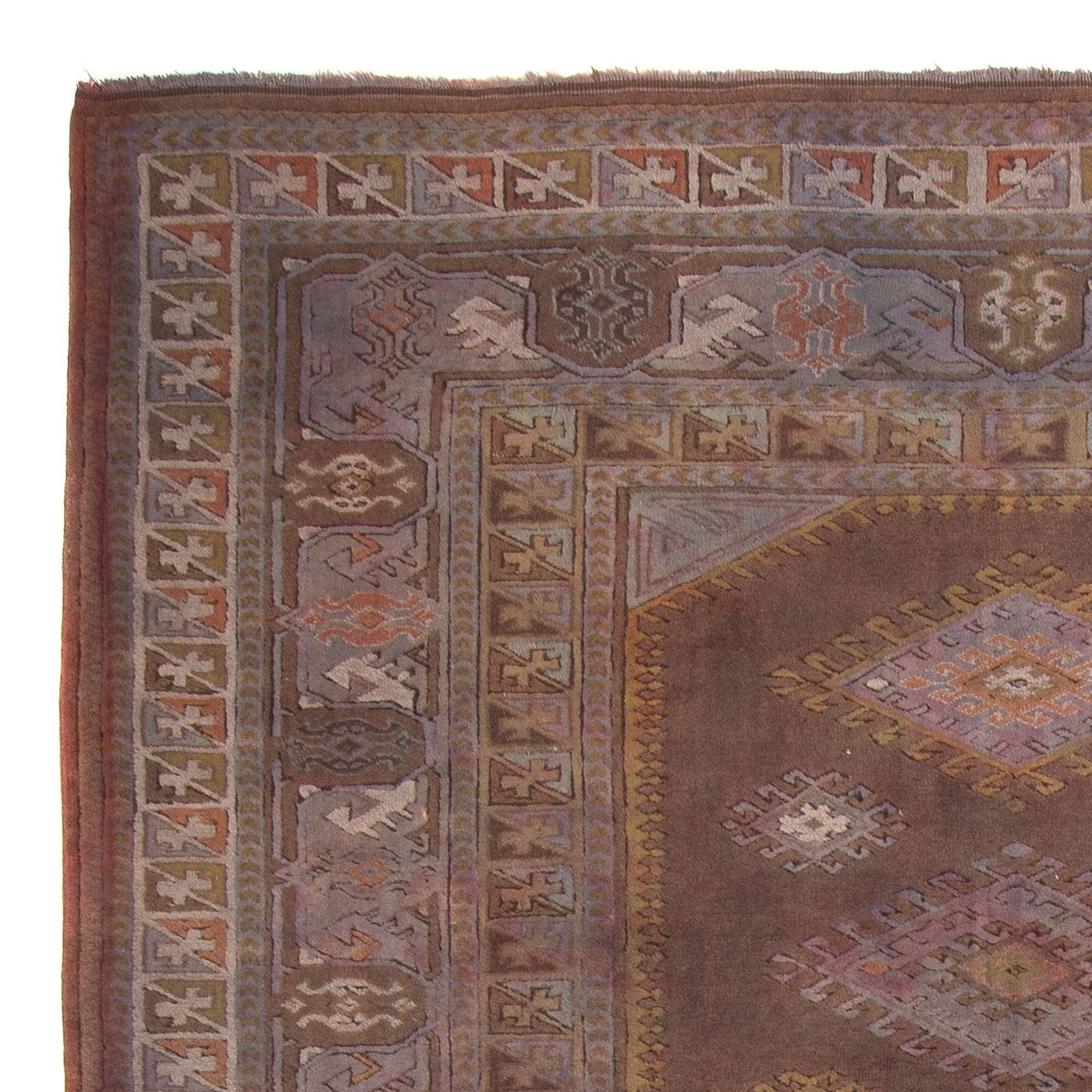 Orientteppich 285 x 200 cm - dunkelbraun