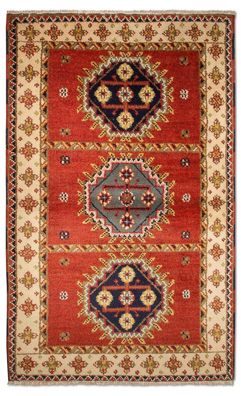Orientteppich 153 x 93 cm - rot
