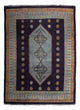 Orientteppich 325 x 245 cm - dunkelblau