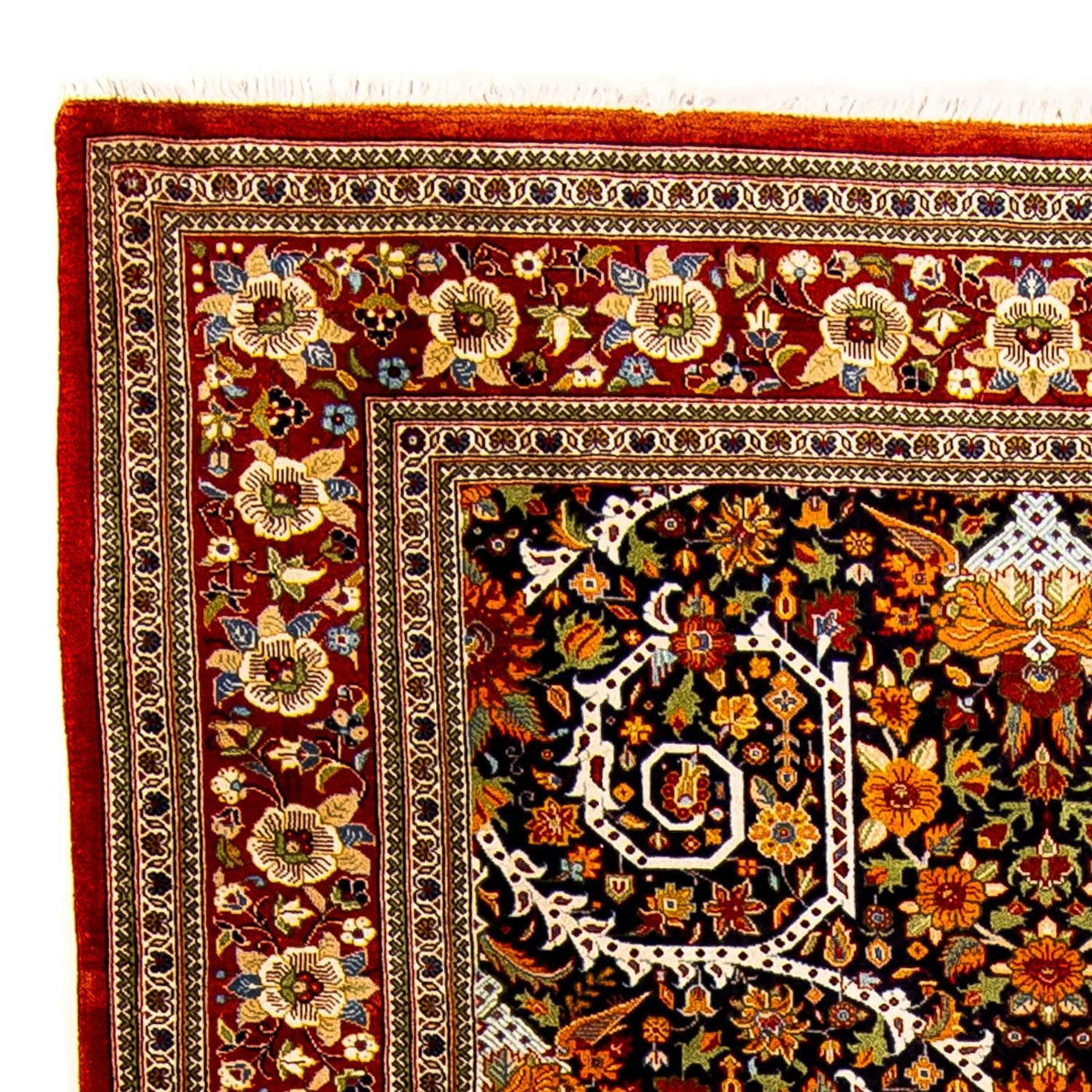 Ghom Teppich 216x116cm - Perserteppich