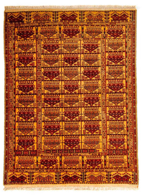 Seidenteppich - Afghan Seide 173 x 126 cm Teppichbrücke