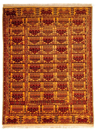Afghan Seide Teppich 126x173cm - Orientteppich
