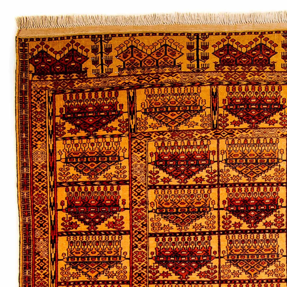 Seidenteppich - Afghan Seide 173 x 126 cm Teppichbrücke
