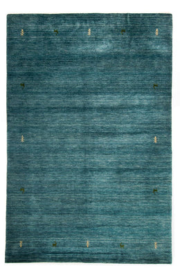 Gabbeh Teppich - Indus 300 x 200 cm - blau