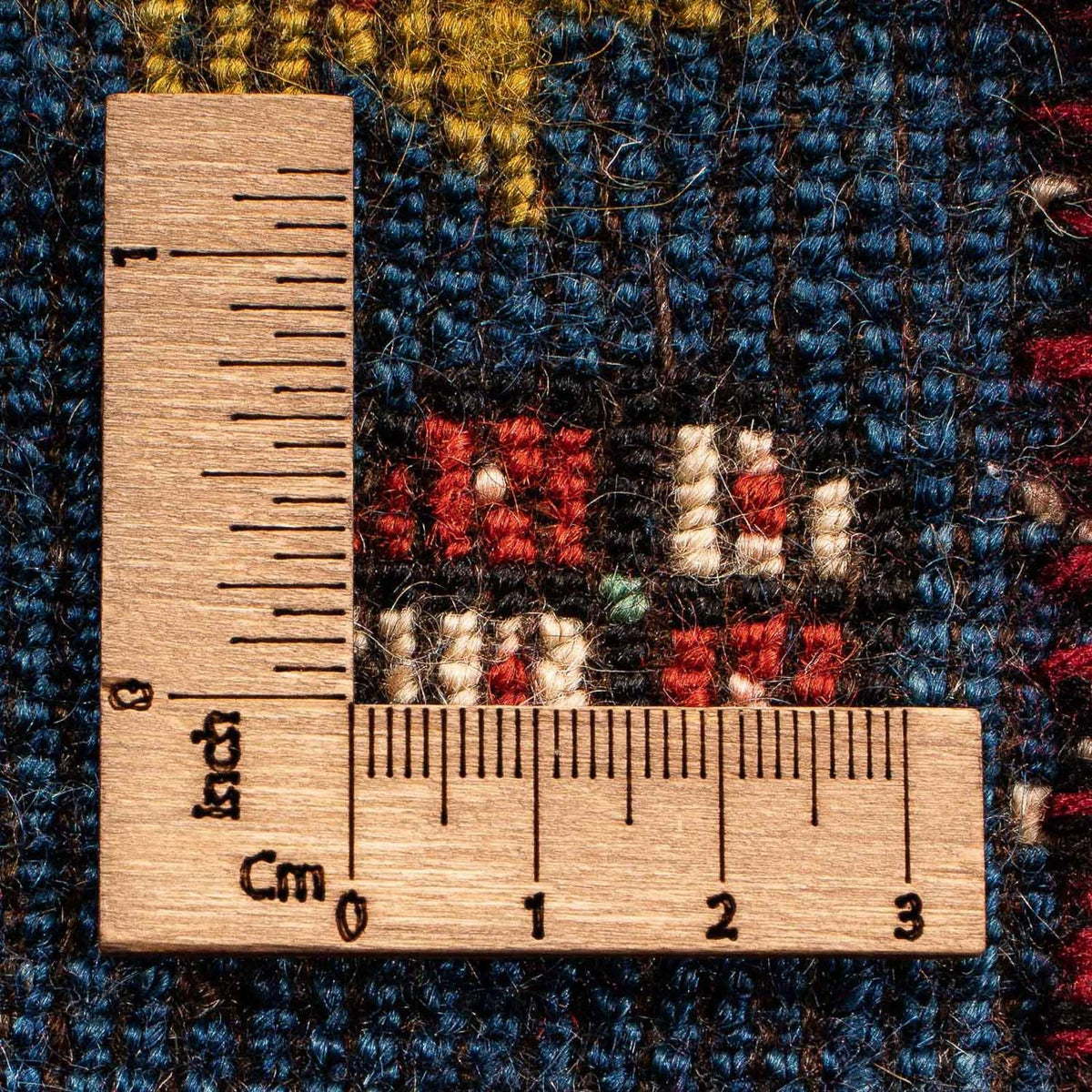 Perserteppich - Nomadic 70 x 68 cm - dunkelblau