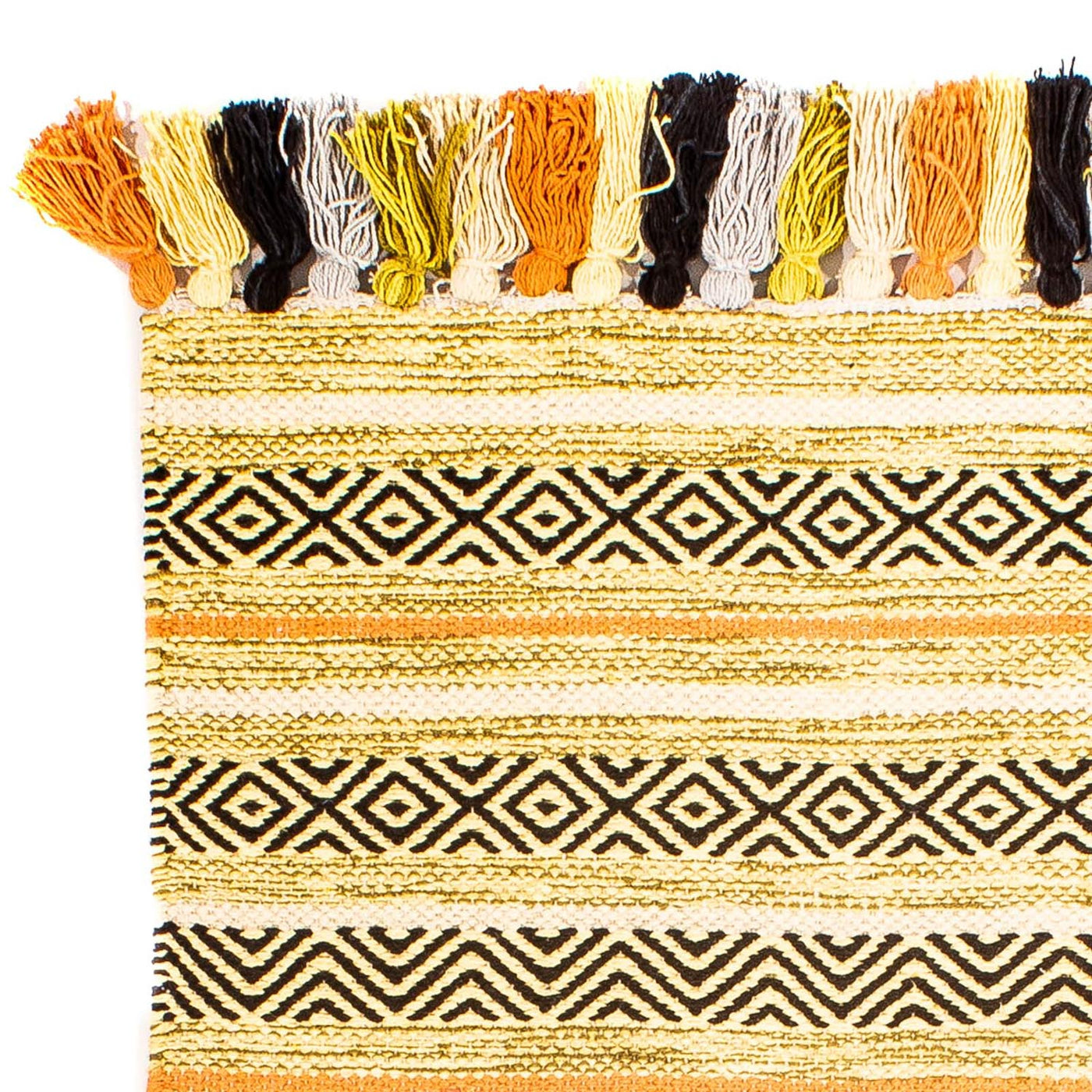 Kelim Modern Teppich 92x57cm - Wollteppich